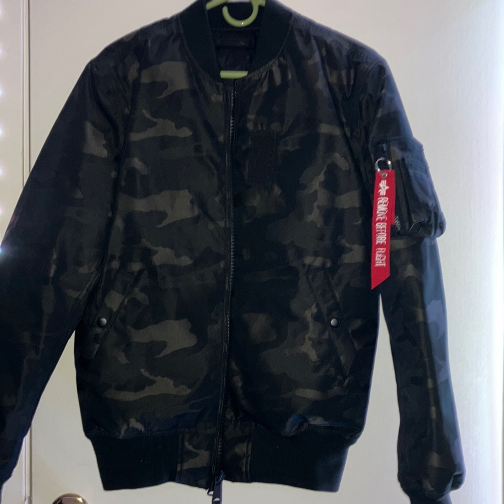 Lightly Used Alpha Industries Reversible Jacket Sz S